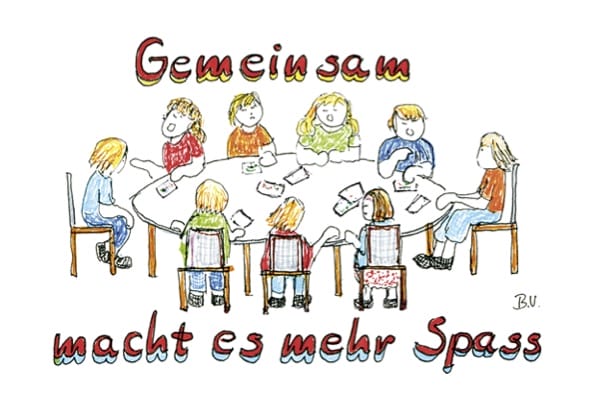 gemeinsam macht es mehr Spass