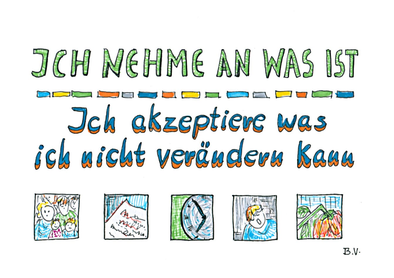 Ich nehme an was ist